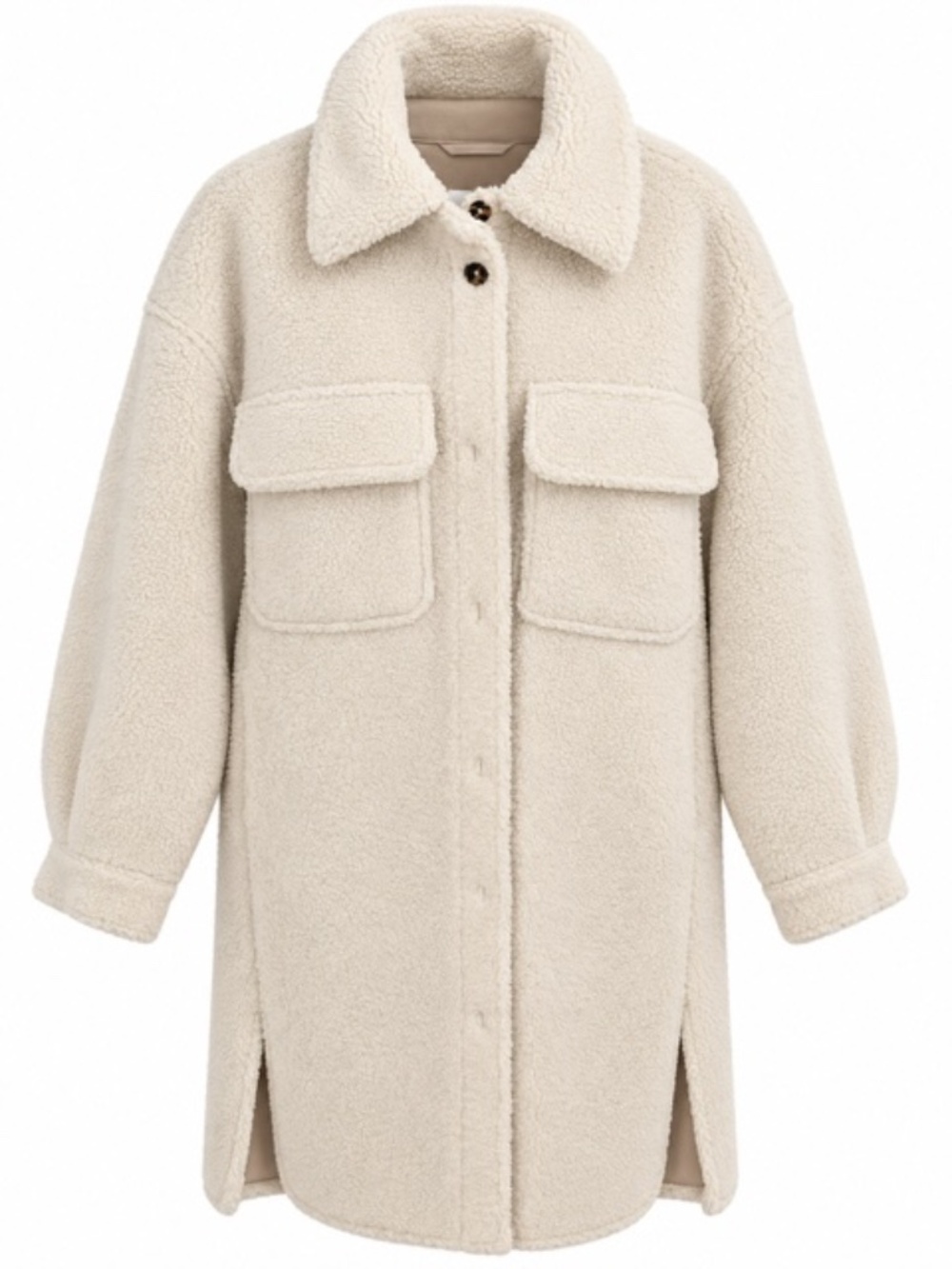 H&M Shearling Jacket/Shacket - Picture 3 of 4